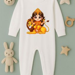 BLUSHES Infants Printed Pure Cotton Romper-picture-30