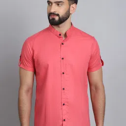 Tanip Men Sheer Casual Shirt-picture-37