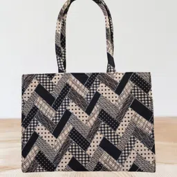 Shanaya Trends Geometric Printed Shopper Tote Bag-picture-34