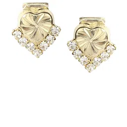 FirstBlush Gold-Plated Artificial Stones Studded Contemporary Studs-image-8