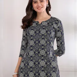 Moda Rapido Women Polyester Straight Kurtis-picture-32