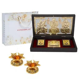 INTERNATIONAL GIFT Gold-Toned Religious Idol Showpiece-picture-37