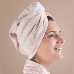 MYTRIDENT Pink 1 Cotton 233 GSM Bath Towel image 2