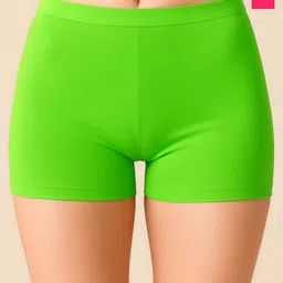 CKARFE Women Women Pack of 2 Slim Fit Mid-Rise Cotton Above Knee Sports Shorts-image-58