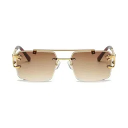 Being Better Unisex Gold Lens & Gold-Toned Aviator Sunglasses with-picture-13