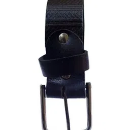 PERKED Men Textured Leather Belt image 2