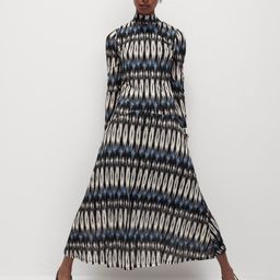 Marks & Spencer Women Printed Puff Sleeve A-Line Maxi Dress-picture-19