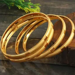 SGN fashion Gold Brass Bangles-picture-25