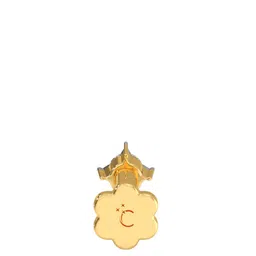 CANDERE A KALYAN JEWELLERS COMPANY Women 18Kt Gold Diamond Studded Nose Pin - 0.25g image 2