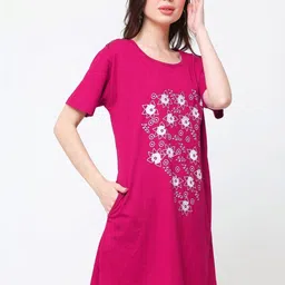 STYLE GRID Women Floral Printed Pockets 1 T-shirt image 3