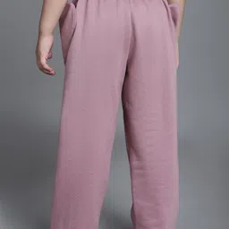 MINI & MING Girls Relaxed Easy Wash Pleated Trousers image 4
