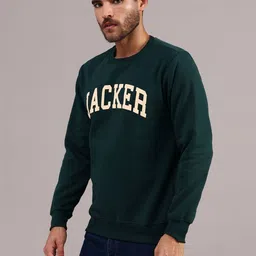 LIMEROAD Men Printed Sweatshirt image 4