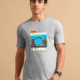 Enciger Men Printed Applique T-shirt-picture-13