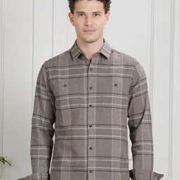 VALEN CLUB Men Premium Checked Casual Shirt-image-82