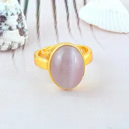 Missmister Gold-Plated Quartz Studded Finger Ring-picture-27