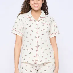 Camey Women Printed Night suit-image-18