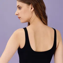 SOIE Women Non-Wired Non Padded Full Coverage Low Impact Slip Sports Bra image 2