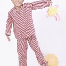 BREATHABLES Unisex Kids Striped Night suit-picture-57