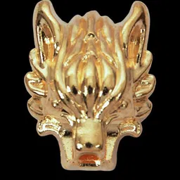 Curren Wolf Head Shaped Brooch-picture-31