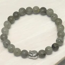 Gems Guru Unisex Artificial Beaded Elasticated Bracelet-picture-10