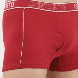 Sporto by Macho Pack Of 4 Mid Rise Trunk image 5