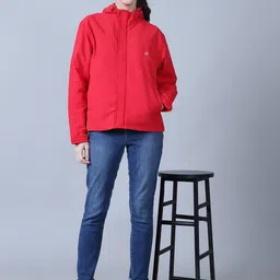 HOUSE OF VEDAS Waterproof Hooded Rain Jacket image 3