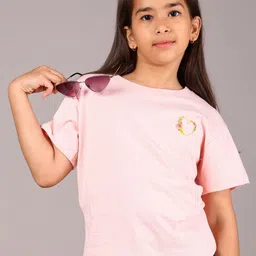 V-Mart Girls Printed T-shirt image 2