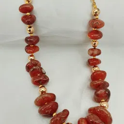 Hi Look Gold-Plated Artificial Necklace With Chain-picture-40