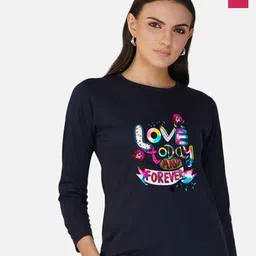 Metronaut Women 2 Printed Bio Finish Applique T-shirt-picture-39