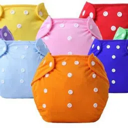 eymery Adjustable Reusable Cloth Diaper With White Changing Insert For Babies/NewBorn image 2