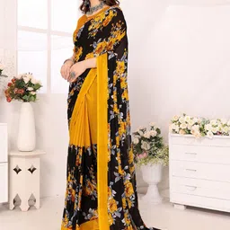 KALINI Women Leheriya Designer Leheriya Saree image 2