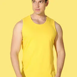 WOOSTRO Pack of 2 Printed Combed Cotton Innerwear Vests with Intelliease Technology image 2
