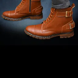 Killer Men Round Toe Laced Up Boots image 4