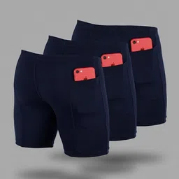troopline Solid Men Dark Blue, Dark Blue, Dark Blue Tights-picture-21