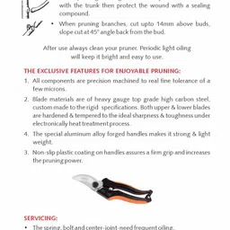 falcon FPS-210 PRUNING SECATEUR Bypass Pruner image 4