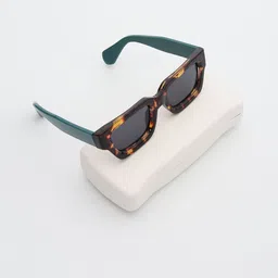 PELLE LUXUR Unisex Square Sunglasses with UV Protected Lens PL25GS378-picture-23