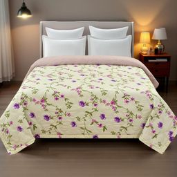IVAZA Champagne AC Room Double Bed Microfibre Comforter-picture-13