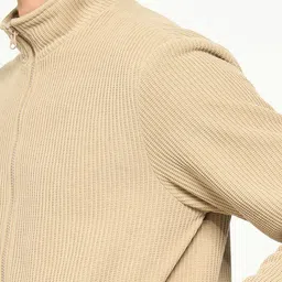 Peregrine by Pantaloons Men Lightweight Knitted Jacket image 3