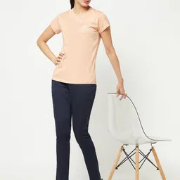 Crimsoune Club Women Slim Fit Low-Rise Chinos Trousers image 3