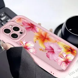 CASE CREATION Floral Printed iPhone 15 Plus Back Case Mobile Accessories image 4