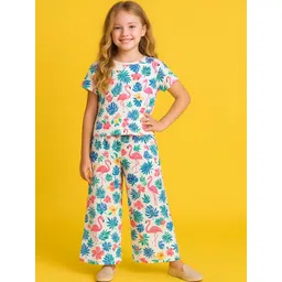 TotzTouch Girls Printed Night suit-picture-34