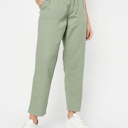 max Women Regular Fit Mid-Rise Regular Trousers-picture-31