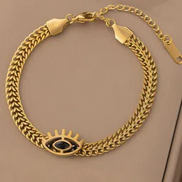 Designs & You Gold-Plated Link Bracelet-picture-28