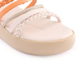 Rocia Women Open Toe Strappy Flatform Heel Sandals image 3