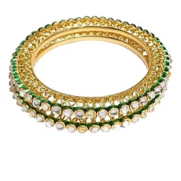 DENICRAAS Women Alloy Bangles image 4