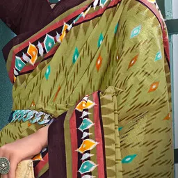 Mitera Ikat Saree image 2