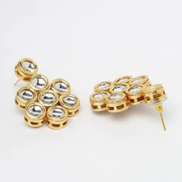 Anouk Rhodium-Plated Kundan-Studded Jewellery Set image 3