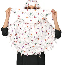 vicharan VicharanEthnic Women Cotton Sun Light Protection Printed Scarf-picture-13