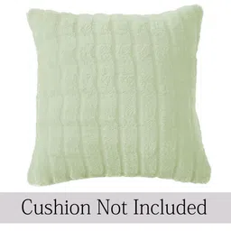 HOKIPO Green Set of 2 Woollen Square Cushion Covers image 2