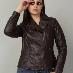 Teakwood Leathers Women Leather Lightweight Leather Jacket-picture-14